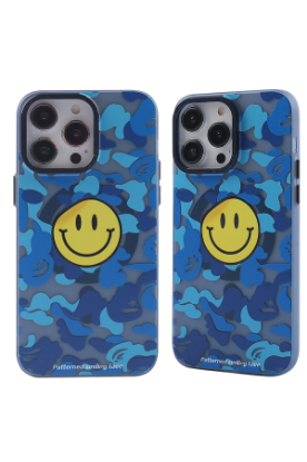 Newface iPhone 14 Pro Kılıf Apollo Magneticsafe Desenli Kapak - Apollo Mavi - 1 resmi