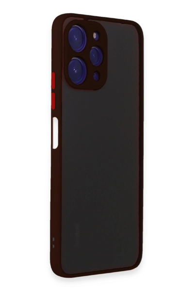 Newface Xiaomi Redmi 12 Kılıf Montreal Silikon Kapak - Siyah resmi