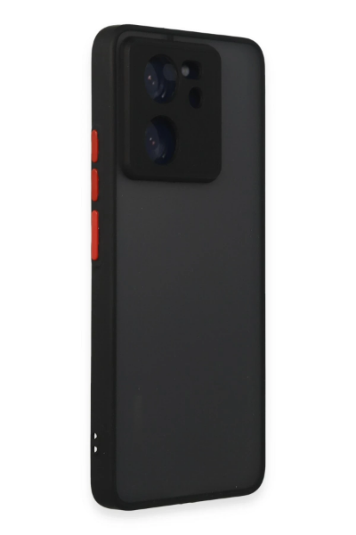 Newface Xiaomi Mi 13T Pro Kılıf Montreal Silikon Kapak - Siyah resmi