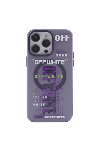 Newface iPhone 14 Pro Max Kılıf Apollo Magneticsafe Desenli Kapak - Apollo Mor - 3 resmi