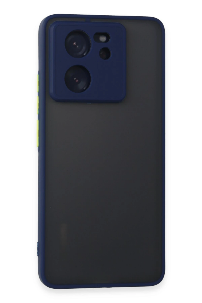Newface Xiaomi Mi 13T Pro Kılıf Montreal Silikon Kapak - Lacivert resmi