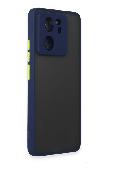 Newface Xiaomi Mi 13T Pro Kılıf Montreal Silikon Kapak - Lacivert resmi