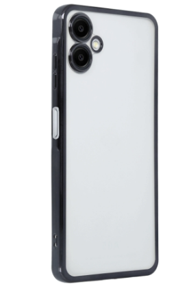 Newface Samsung Galaxy A06 Kılıf Razer Lensli Silikon - Siyah resmi