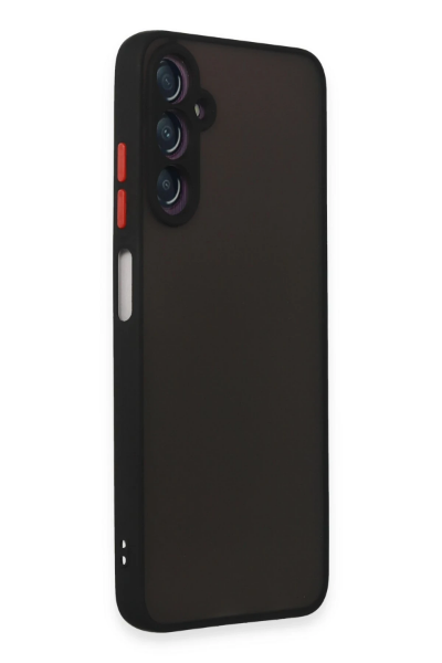 Newface Samsung Galaxy A05S Kılıf Montreal Silikon Kapak - Siyah resmi