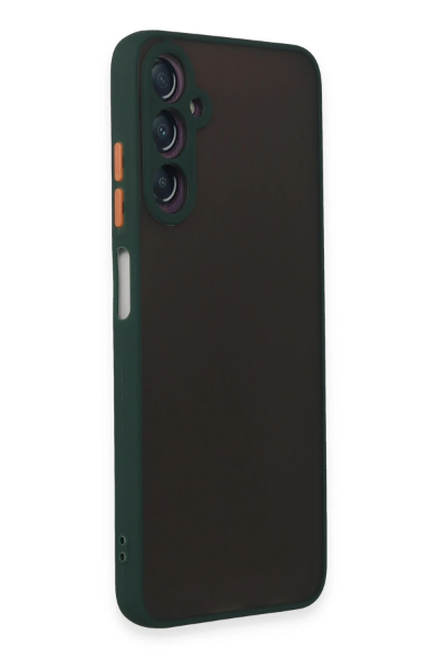 Newface Samsung Galaxy A05S Kılıf Montreal Silikon Kapak - Yeşil resmi