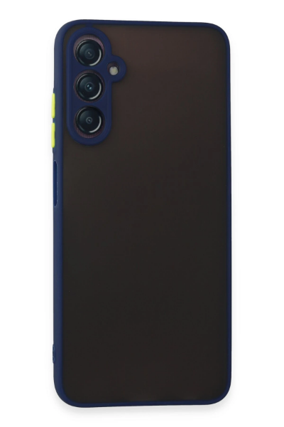 Newface Samsung Galaxy A05S Kılıf Montreal Silikon Kapak - Lacivert resmi