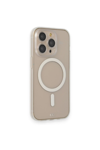 Newface iPhone 13 Pro Max Kılıf Grand Magneticsafe Kapak - Şeffaf resmi