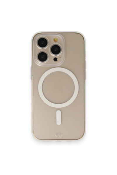 Newface iPhone 14 Pro Kılıf Grand Magneticsafe Kapak - Şeffaf resmi