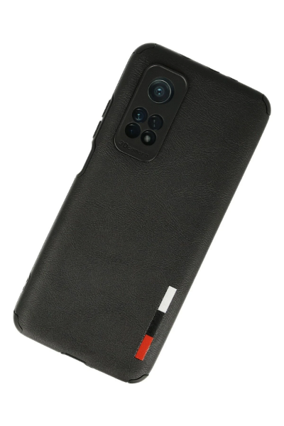 Newface Xiaomi Mi 10T Kılıf Loop Deri Silikon - Siyah resmi