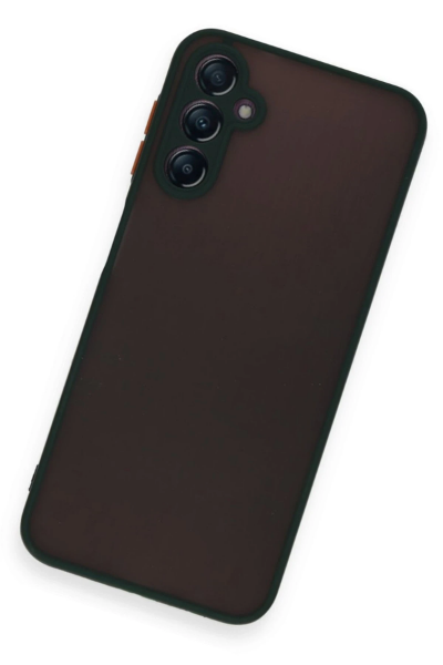Newface Samsung Galaxy A55 5G Kılıf Montreal Silikon Kapak - Siyah resmi