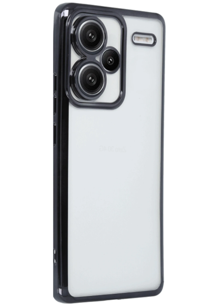 Newface Xiaomi Redmi Note 13 Pro Plus Kılıf Razer Lensli Silikon - Siyah resmi