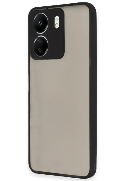 Newface Xiaomi Redmi 13C Kılıf Montreal Silikon Kapak - Siyah resmi