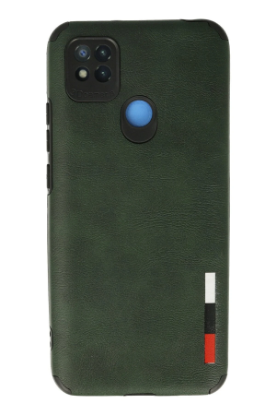 Newface Xiaomi Redmi 9C Kılıf Loop Deri Silikon - Yeşil resmi