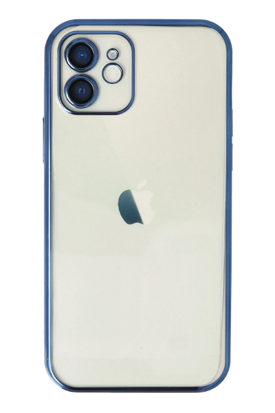 Newface iPhone 11 Kılıf Razer Lensli Silikon - Lacivert resmi