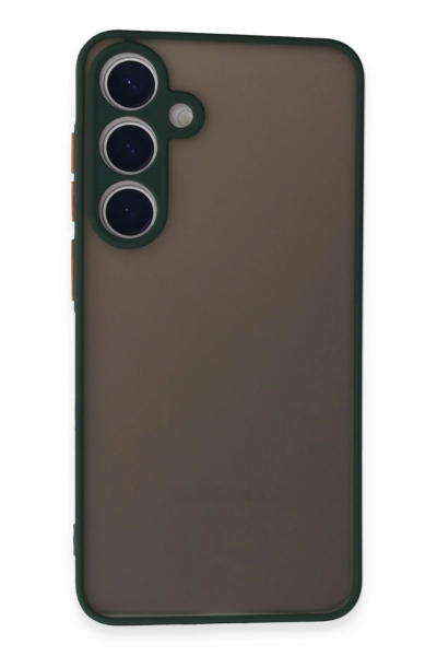 Newface Samsung Galaxy S24 Kılıf Montreal Silikon Kapak - Yeşil resmi