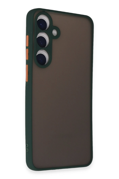 Newface Samsung Galaxy S24 Kılıf Montreal Silikon Kapak - Yeşil resmi