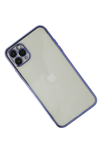 Newface iPhone 11 Pro Kılıf Razer Lensli Silikon - Mor resmi