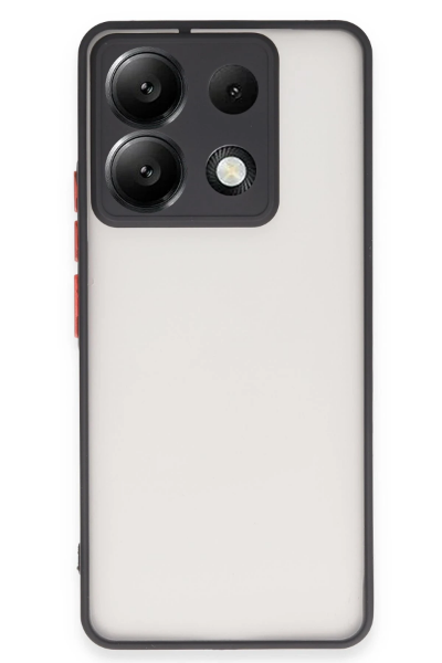 Newface Xiaomi Redmi Note 13 Pro 5G Kılıf Montreal Silikon Kapak - Siyah resmi