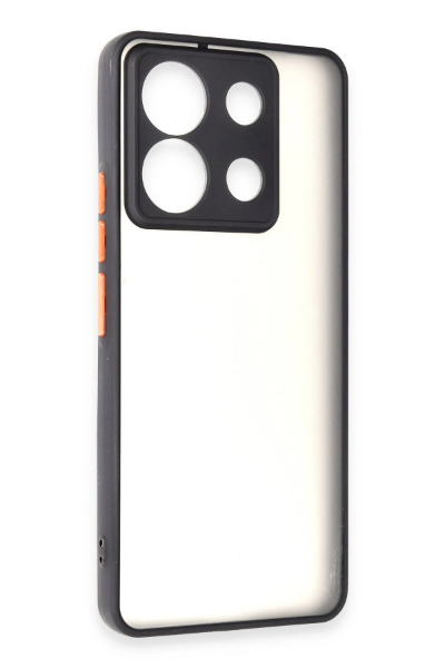 Newface Xiaomi Redmi Note 13 Pro 5G Kılıf Montreal Silikon Kapak - Siyah resmi
