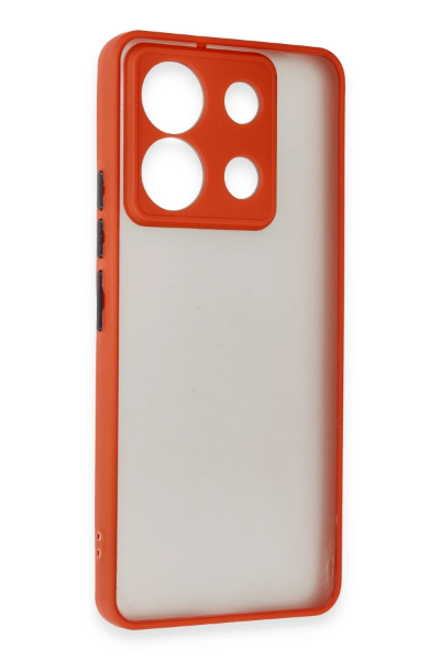 Newface Xiaomi Redmi Note 13 Pro 5G Kılıf Montreal Silikon Kapak - Kırmızı resmi