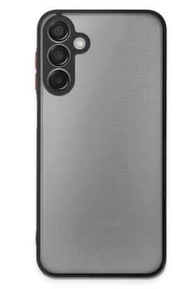 Newface Samsung Galaxy M15 Kılıf Montreal Silikon Kapak - Siyah resmi
