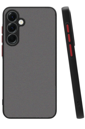 Newface Samsung Galaxy A36 Kılıf Montreal Silikon Kapak - Siyah resmi