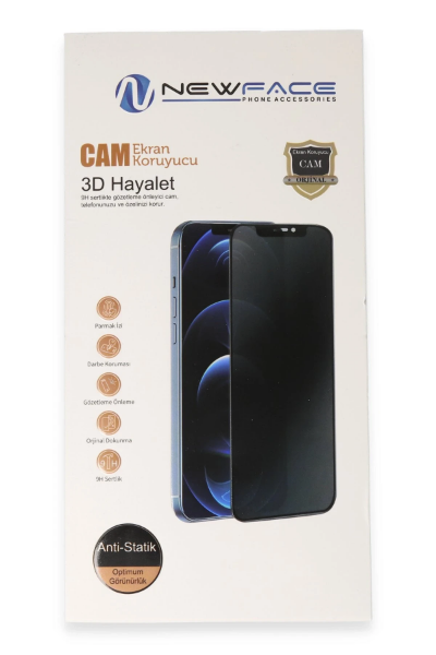 Newface Xiaomi Redmi Note 11S 3D Antistatik Hayalet Cam Ekran Koruyucu resmi