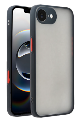 Newface iPhone 16E Kılıf Montreal Silikon Kapak - Siyah resmi