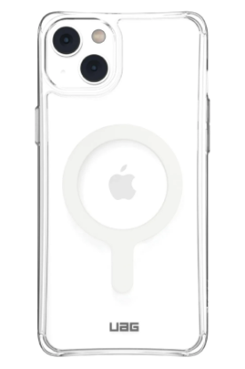 Newface iPhone 14 Kılıf Uag Plyo Magneticsafe Silikon - Şeffaf resmi