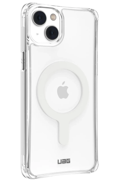 Newface iPhone 14 Kılıf Uag Plyo Magneticsafe Silikon - Şeffaf resmi