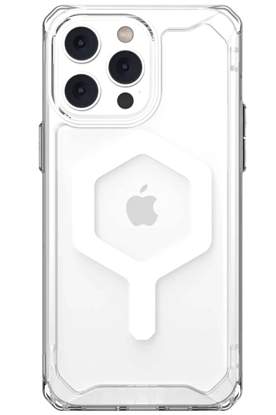 Newface iPhone 14 Pro Kılıf Uag Plyo Magneticsafe Silikon - Şeffaf resmi
