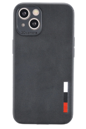 Newface iPhone 13 Mini Kılıf Loop Deri Silikon - Siyah resmi