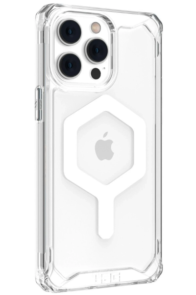 Newface iPhone 14 Pro Max Kılıf Uag Plyo Magneticsafe Silikon - Şeffaf resmi
