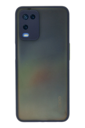 Newface Oppo A54 4G Kılıf Montreal Silikon Kapak - Lacivert resmi