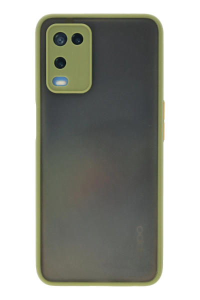 Newface Oppo A54 4G Kılıf Montreal Silikon Kapak - Açık Yeşil resmi