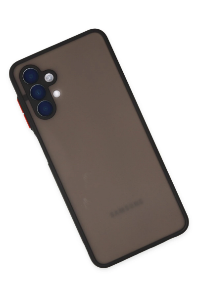 Newface Samsung Galaxy A04S Kılıf Montreal Silikon Kapak - Siyah resmi