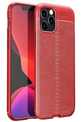 Newface iPhone 12 Pro Kılıf Auto Focus Kapak - Kırmızı resmi