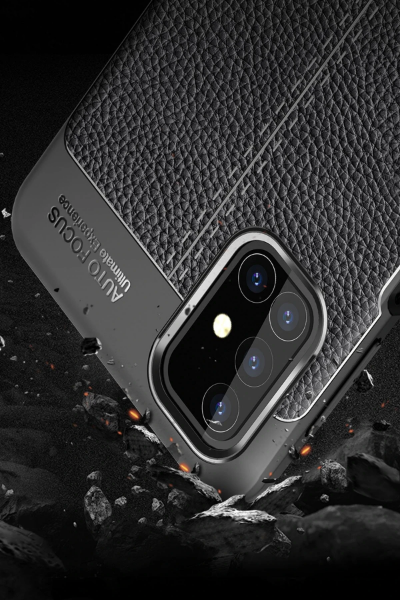 Newface Samsung Galaxy M31S Kılıf Auto Focus Kapak - Kırmızı resmi