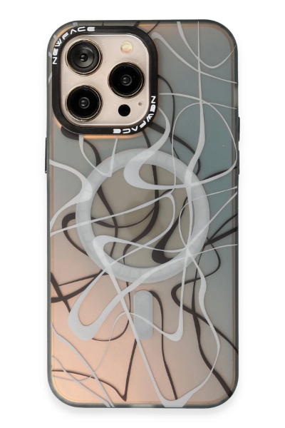 Newface iPhone 13 Pro Max Kılıf Venüs Magneticsafe Desenli Kapak - Venüs - 5 resmi
