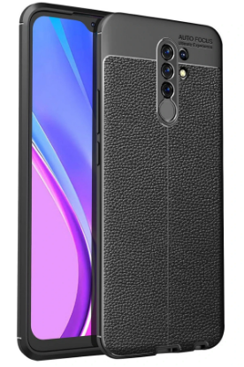Newface Xiaomi Redmi 9 Kılıf Auto Focus Kapak - Siyah resmi