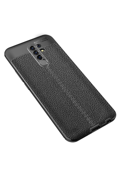 Newface Xiaomi Redmi 9 Kılıf Auto Focus Kapak - Siyah resmi