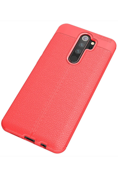 Newface Xiaomi Redmi Note 8 Pro Kılıf Auto Focus Kapak - Kırmızı resmi