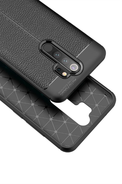 Newface Xiaomi Redmi Note 8 Pro Kılıf Auto Focus Kapak - Kırmızı resmi