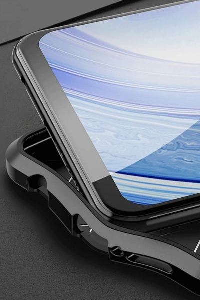 Newface Xiaomi Redmi Note 9 Pro Kılıf Auto Focus Kapak - Kırmızı resmi