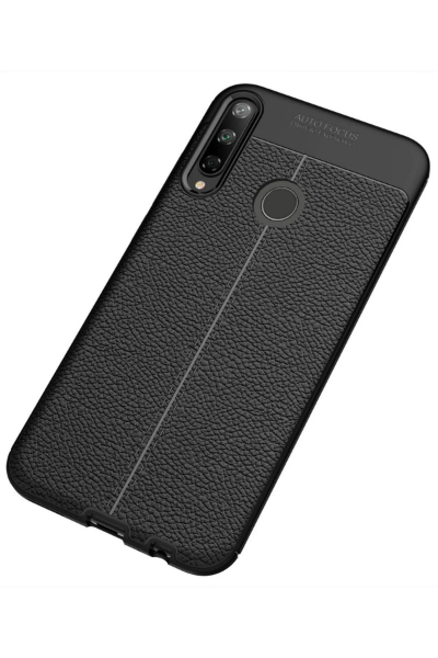Newface Huawei P40 Lite E Kılıf Auto Focus Kapak - Siyah resmi