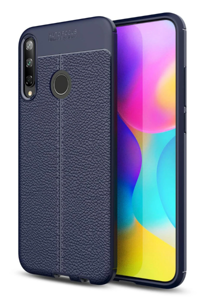 Newface Huawei P40 Lite E Kılıf Auto Focus Kapak - Lacivert resmi