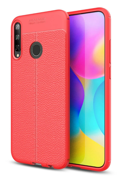 Newface Huawei P40 Lite E Kılıf Auto Focus Kapak - Kırmızı resmi