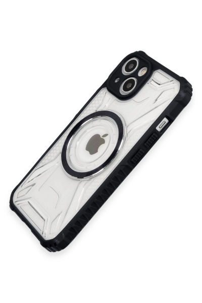 Newface iPhone 14 Kılıf Prag Magneticsafe Kapak - Siyah resmi