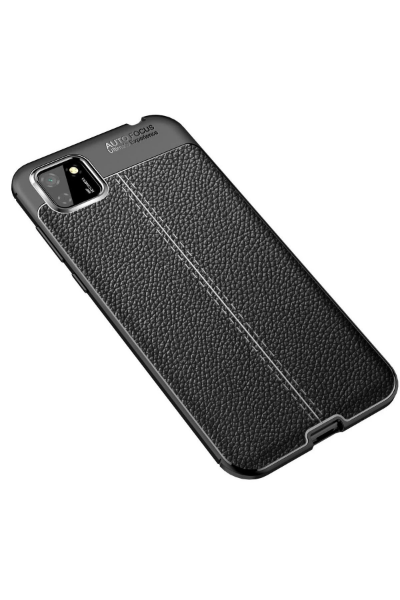 Newface Huawei Y5P Kılıf Auto Focus Kapak - Siyah resmi