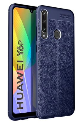 Newface Huawei Y6P Kılıf Auto Focus Kapak - Lacivert resmi